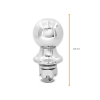 Bola de Engate Reboque Cromada 11 cm com Esfera de 50 mm em Aço Universal