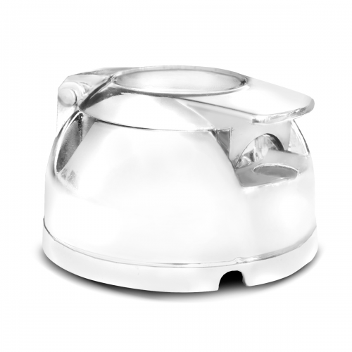 Tomada para Engate 7 Polos Fêmea Alumínio Cromado Parte Carro Tomada para Engate 7 Polos Fêmea Alumínio Cromado Parte Carro