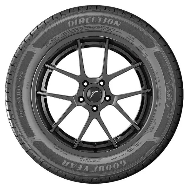 Pneu Goodyear Direction Touring 2 Aro 14 185/60R14 82H Assimétrico Radial